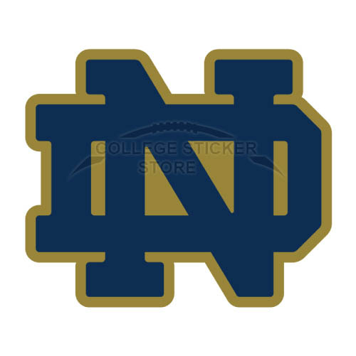 Personal Notre Dame Fighting Irish Iron-on Transfers (Wall Stickers)NO.5714